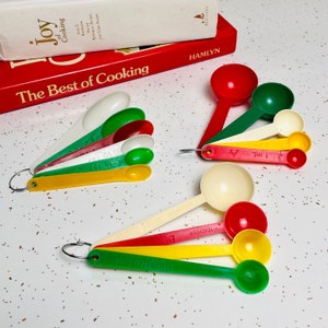 Vintage Measuring Spoons Kitchenelia Baking Cooking Kitchen Decor