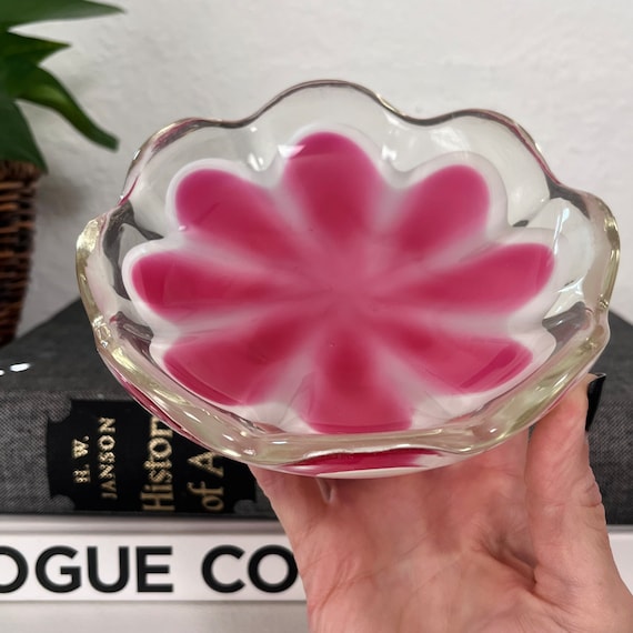 最高級のスーパー Coquille, Flygsfors Glass Art Swedish Paul Pink Kedvel, 工芸品