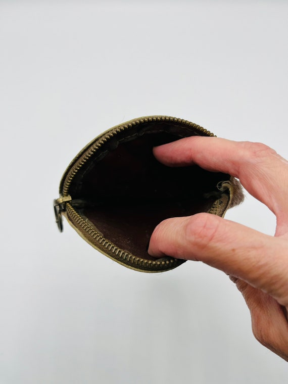 Fur coin purse sale
