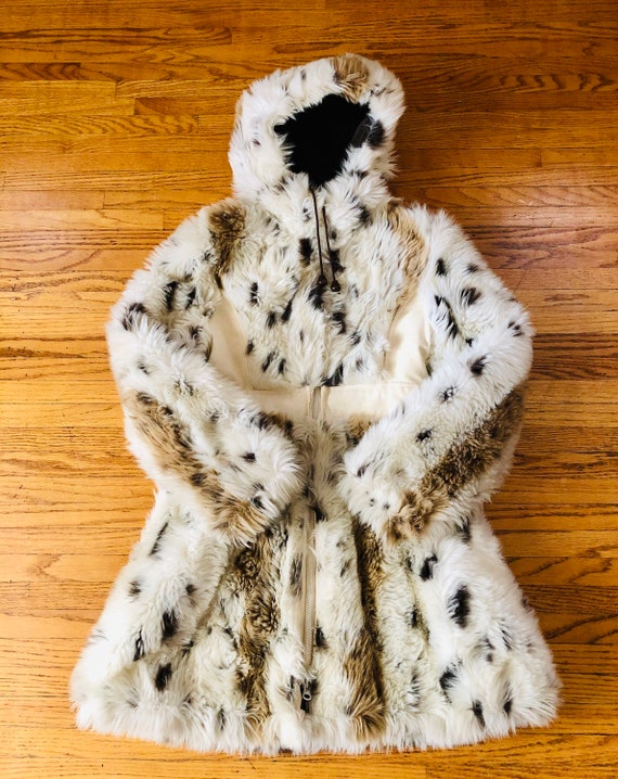 1980s Faux Fur, Faux Suede Teddy Bear Jacket, Hoo