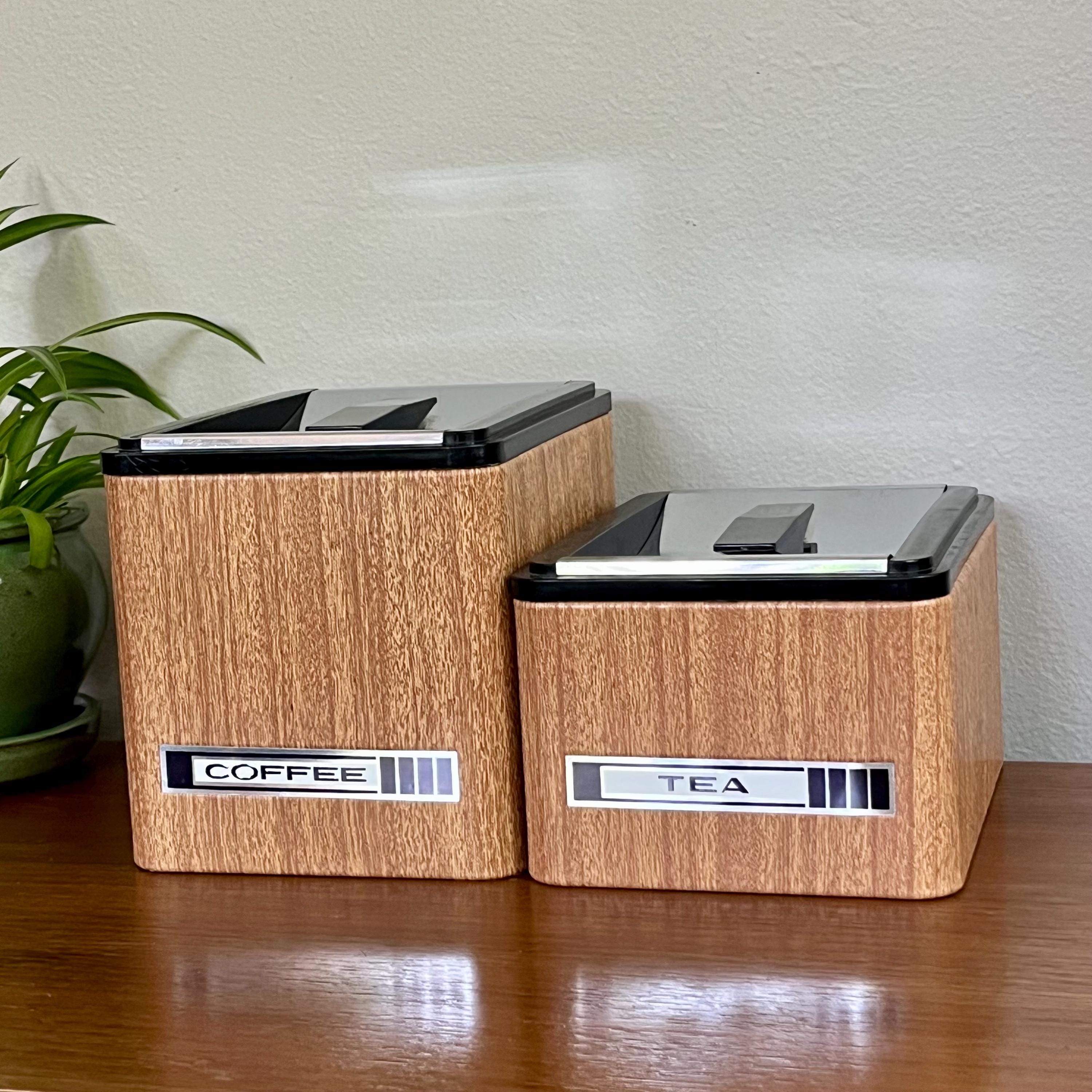 Vintage Kromex Canister Set: Retro Kitchen Storage - Etsy Israel