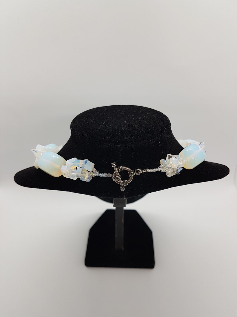 Vintage Opalite Necklace Chunky Vintage Jewelry image 5