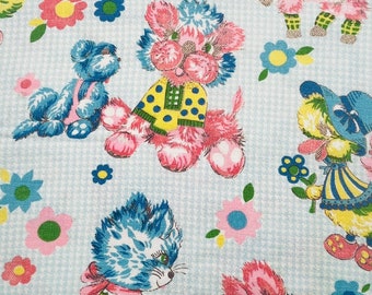 Kitsch Anthropomorphic Baby Doll Blanket Kitsch Critters Upcycle