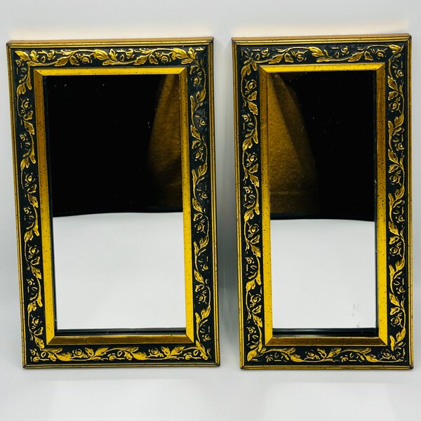 Antique Gold Mirrors Etsy