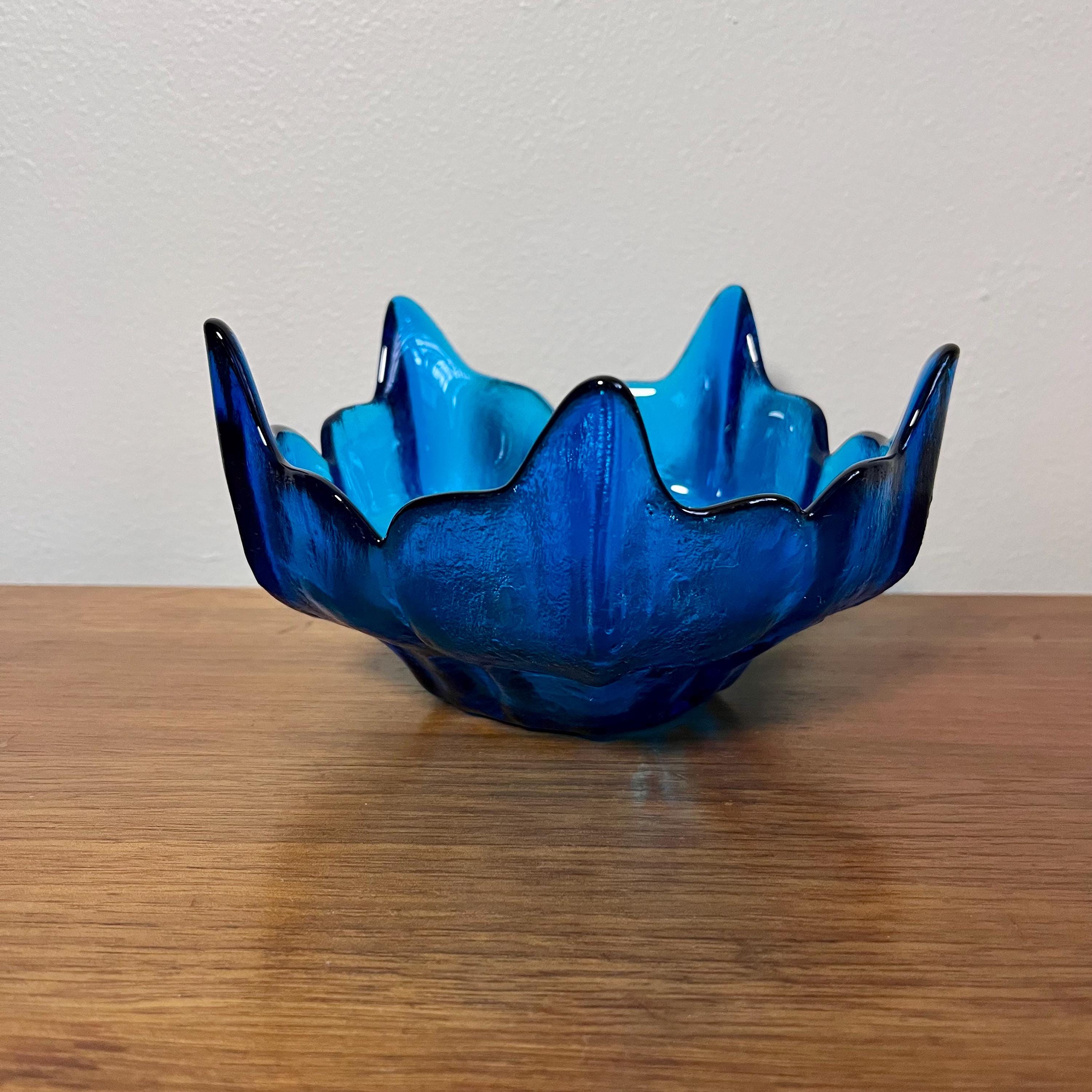 Viking Blunique Epic Line Six Petal Compote: Mid Century Modern