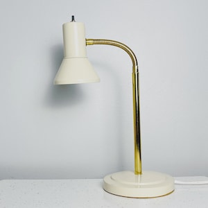 Mid Century Modern Gooseneck Desk Lamp Space Age MCM Student Office Desk Lamp