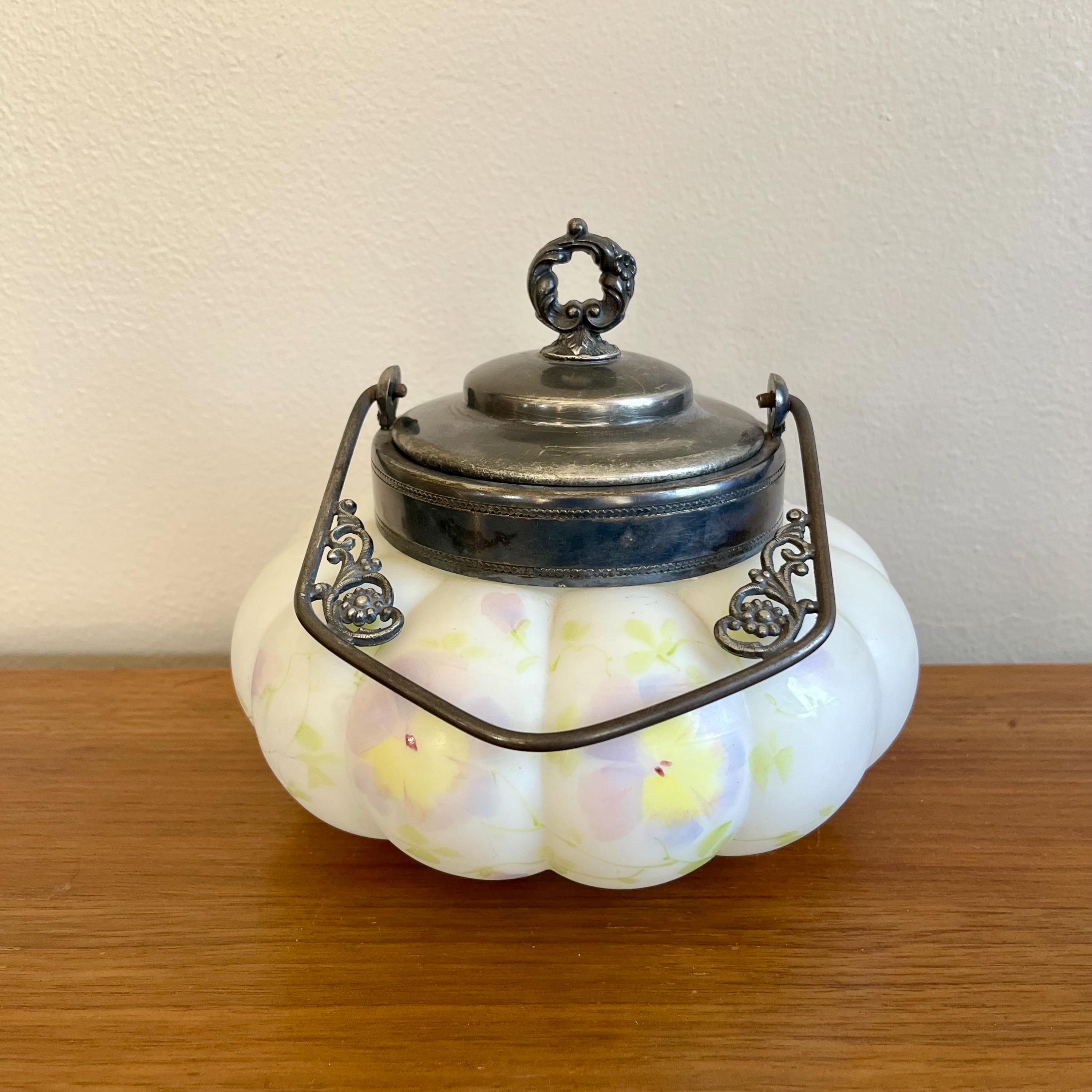 Antique biscuit jar - Etsy 日本