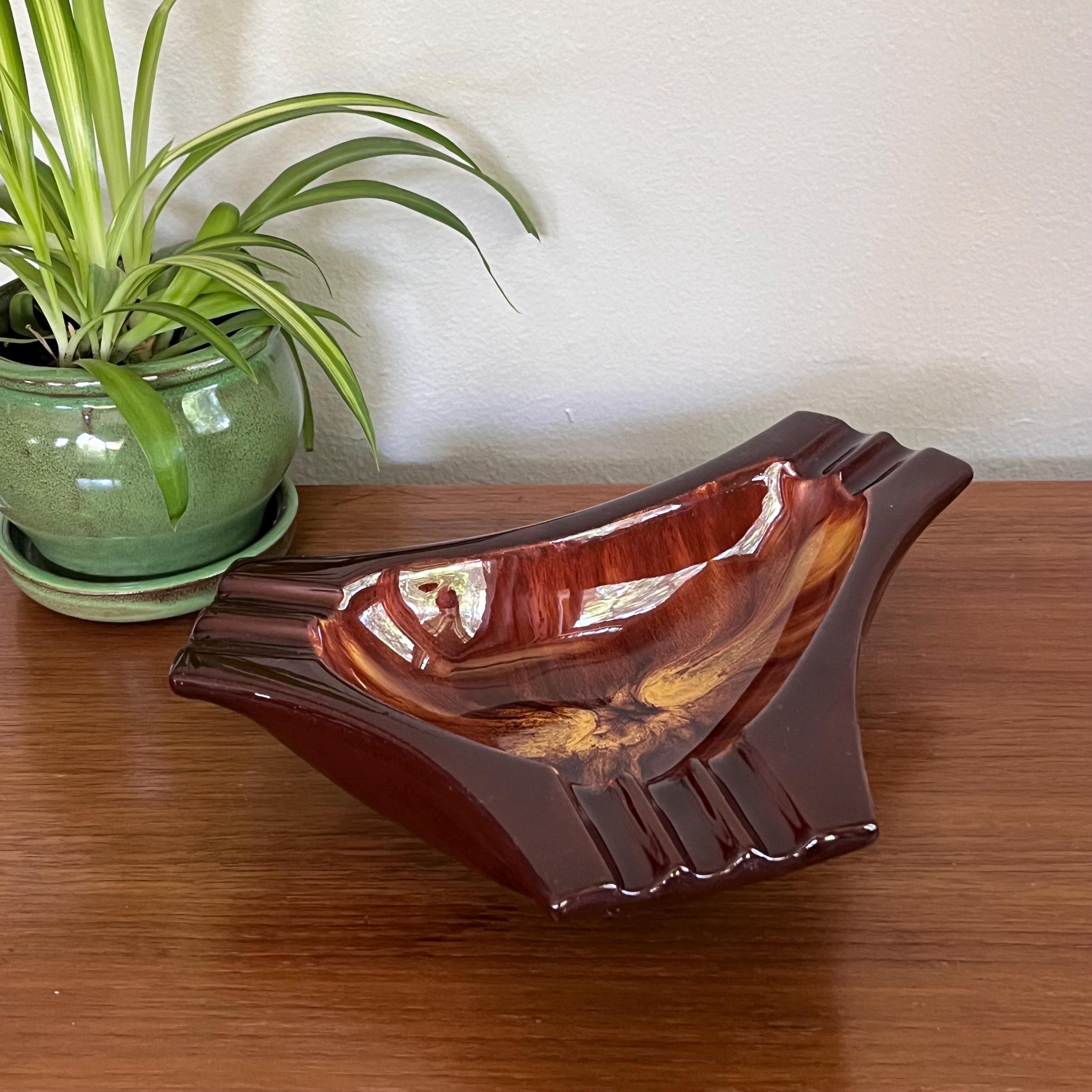 ミッドセンチュリーモダンブーメランアトミック灰皿レトロ