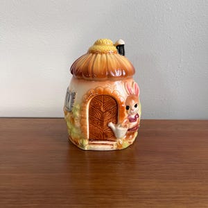 Vintage Kitsch Ceramic Planter, Easter Decor
