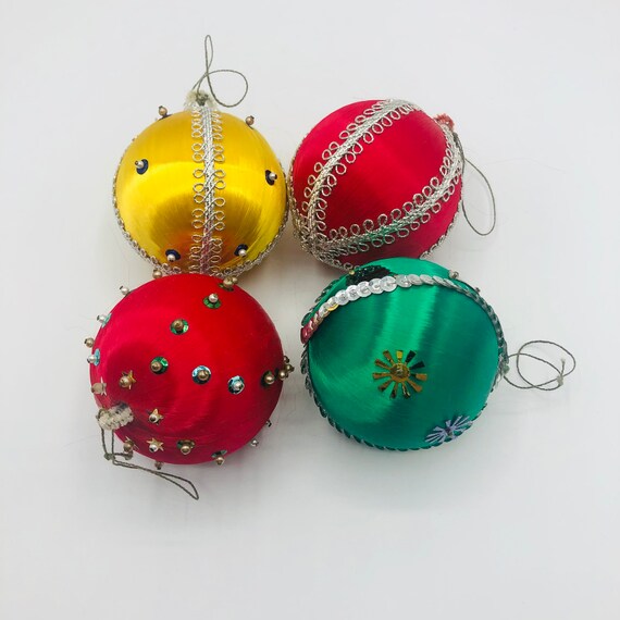 Satin christmas 2025 balls