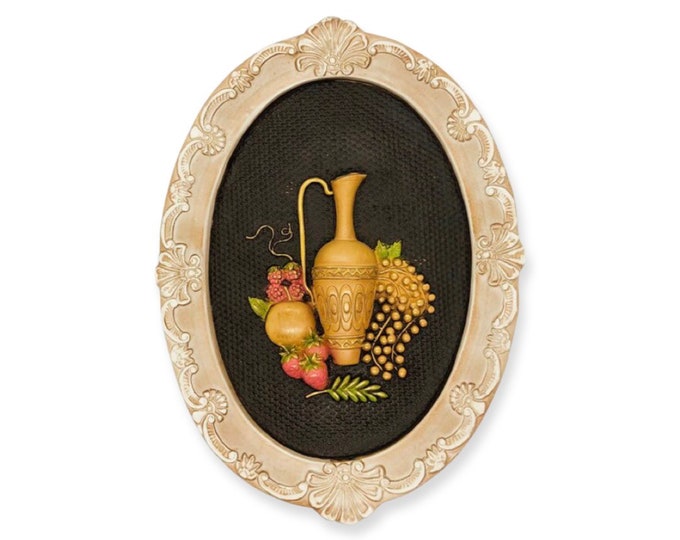 Mid Century Girotti Sculptured Art Wall Decor 1960s Etsy