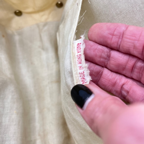 1960’s Vinyl Wicker Basket Handbag Top Handle Vintage… Gem