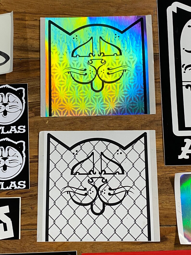 Atlas Graffiti Jumbo Sticker Pack.