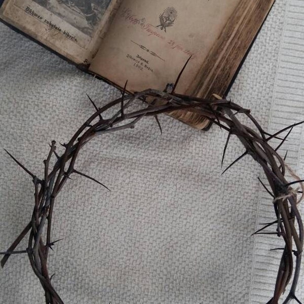 Dornenkrone Religiös Jesus Christus Dornen Vektor Cosplay Krone Corona Religiöses Kopfstück Jesus Kopf Kruzifix Krone Zauberkranz Krone