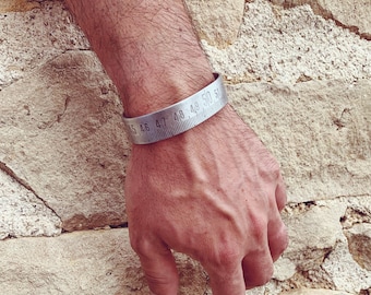 BESTSELLER!!! Old Aluminum Workshop Rules - Mixed Jewelry - Vintage Bracelet - Ernest and Célestin