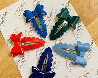 School Hair Clips, School Snap Clips, School Fringe Clips, Pair Of Hair Clips For School, Hair Clips, Fringe Clips, Snap Clips