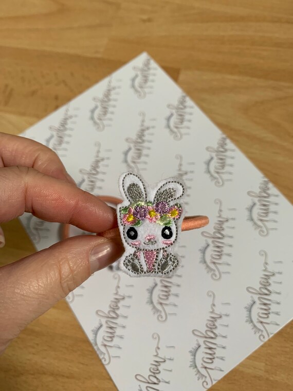 Bunny Hair Bobble Rabbit Hair Bobble Cute Hair Bobble - Etsy