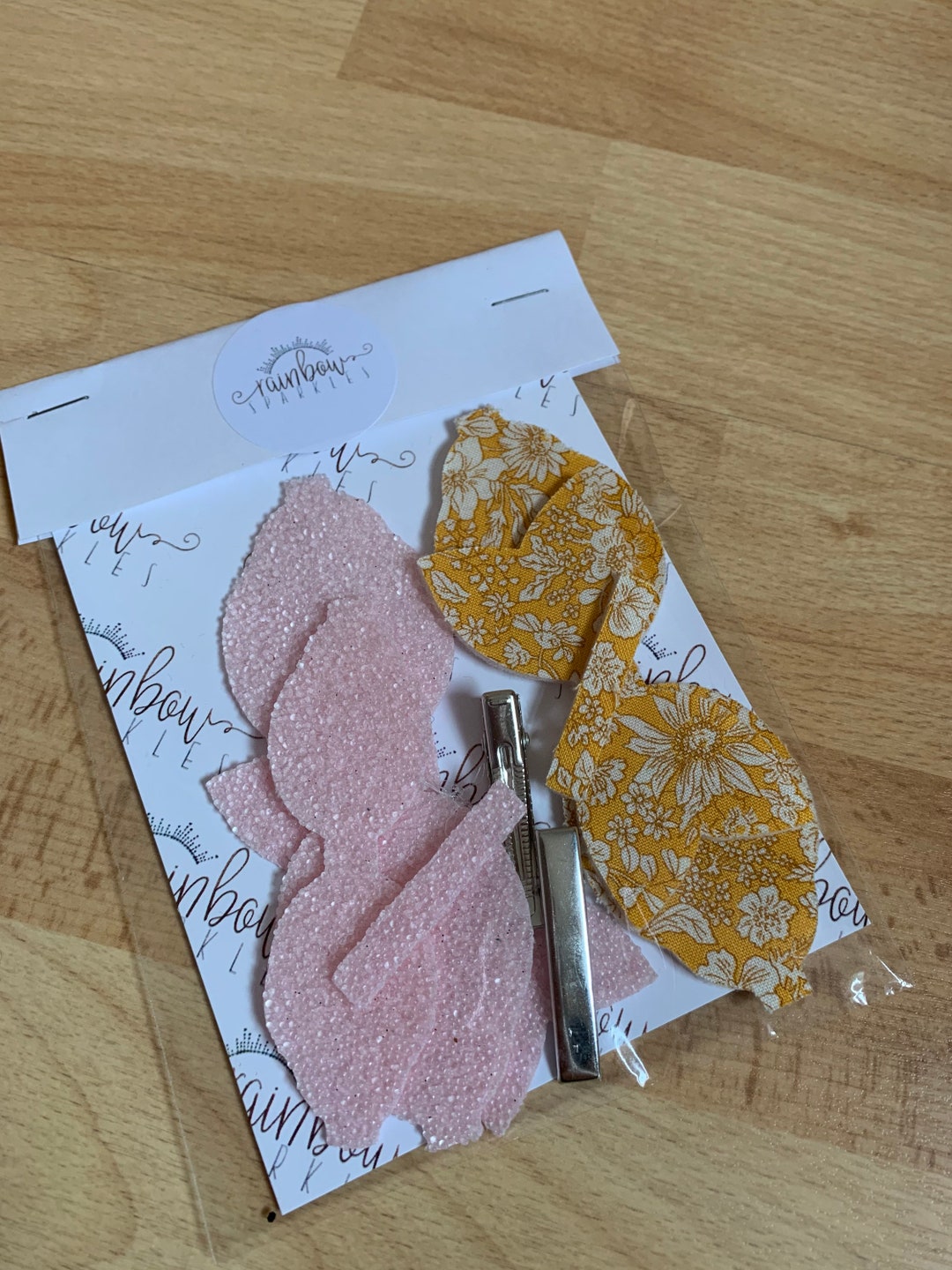 Make Your Own Hair Bows Hair Bow Kit Hair Bow Craft Kit Etsy