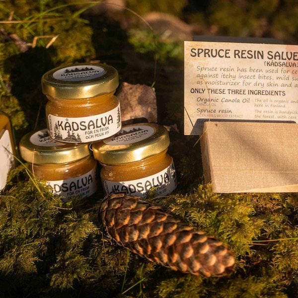 Spruce Resin Salve - for sore skin