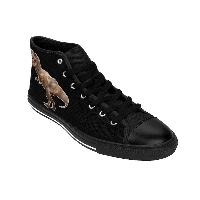 Men/'s T-Rex Shoes Men/'s High-top Sneakers, Men/'s dinosaur Shoes
