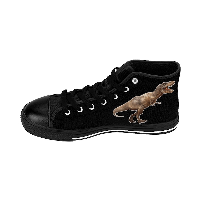 Men/'s T-Rex Shoes Men/'s High-top Sneakers, Men/'s dinosaur Shoes