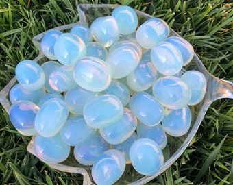 Opalite Tumbled Stone (~1&quot;) - Man-made - Healing Crystals and Stones