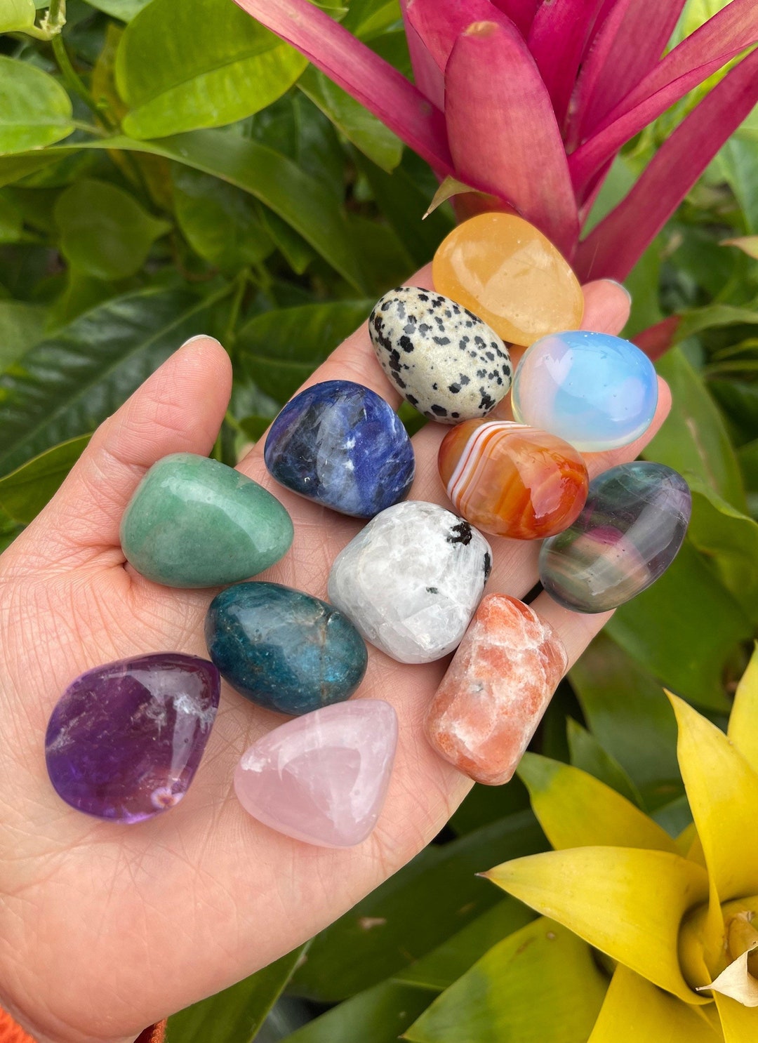 Beginners Crystal Set 12 Pcs Crystal Starter Kit Crystal for Beginners