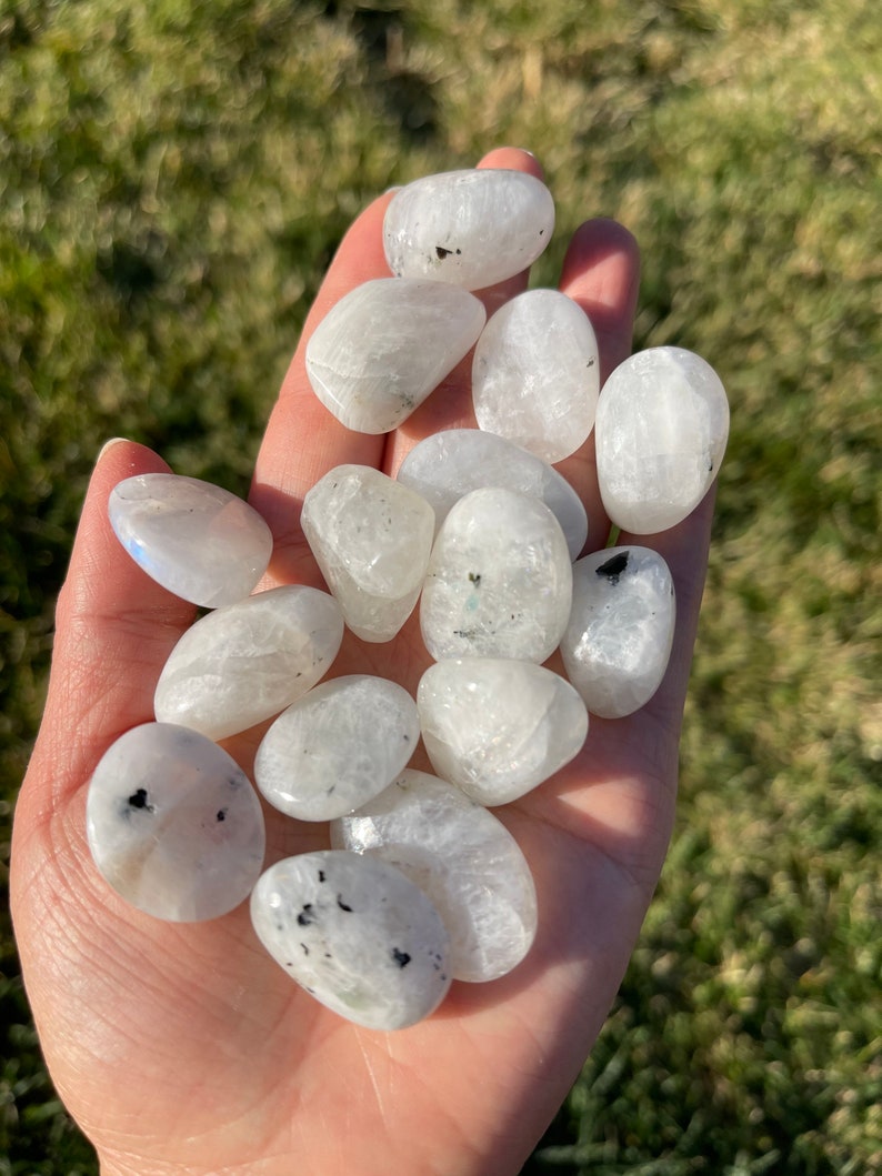 1 OZ Moonstone High Quality Moonstone Healing Crystals and Etsy