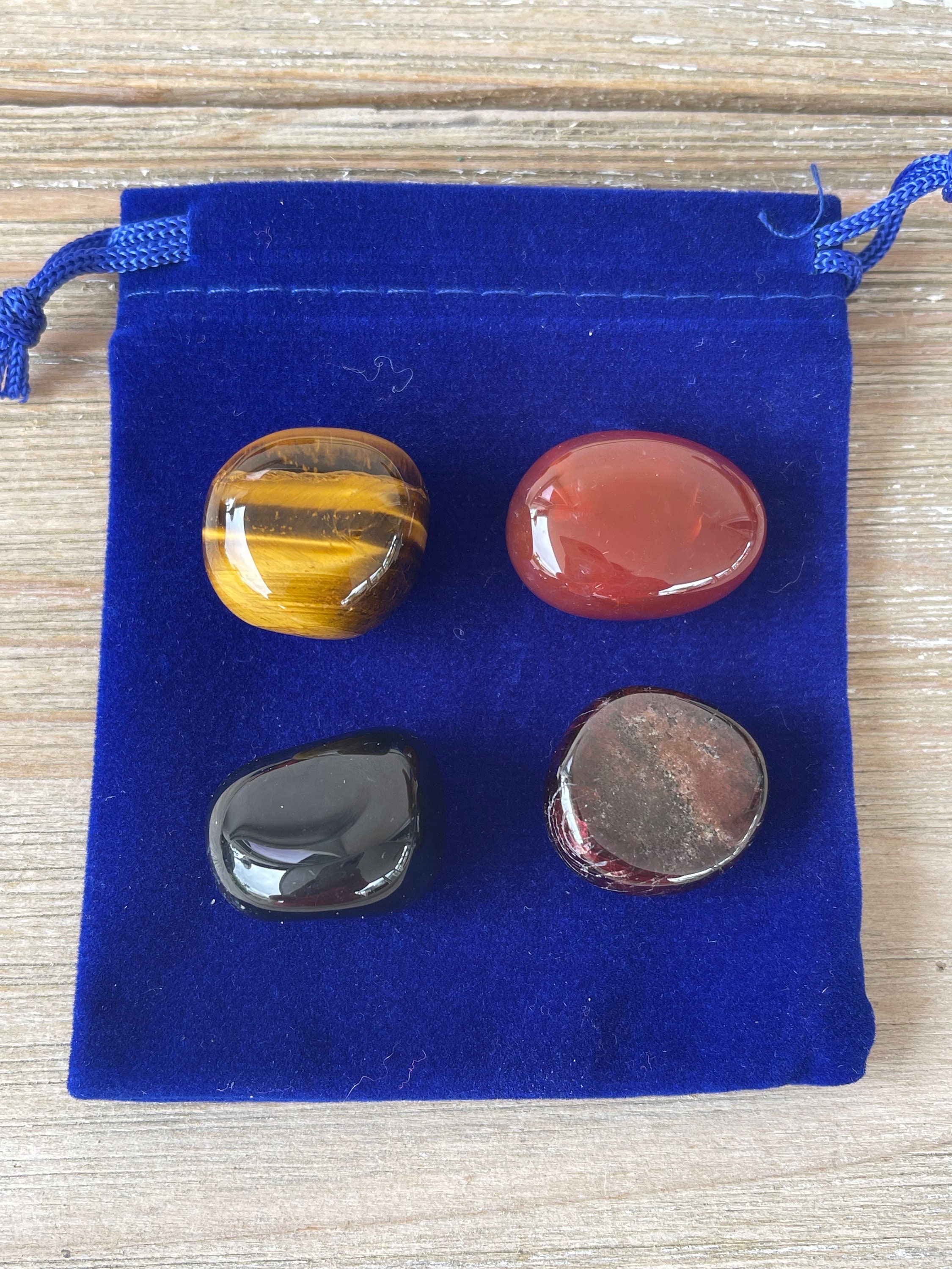 Crystal Set - Crystals for Willpower - Tigers Eye Crystal Set - Crystals for Willpower - Tigers Eye