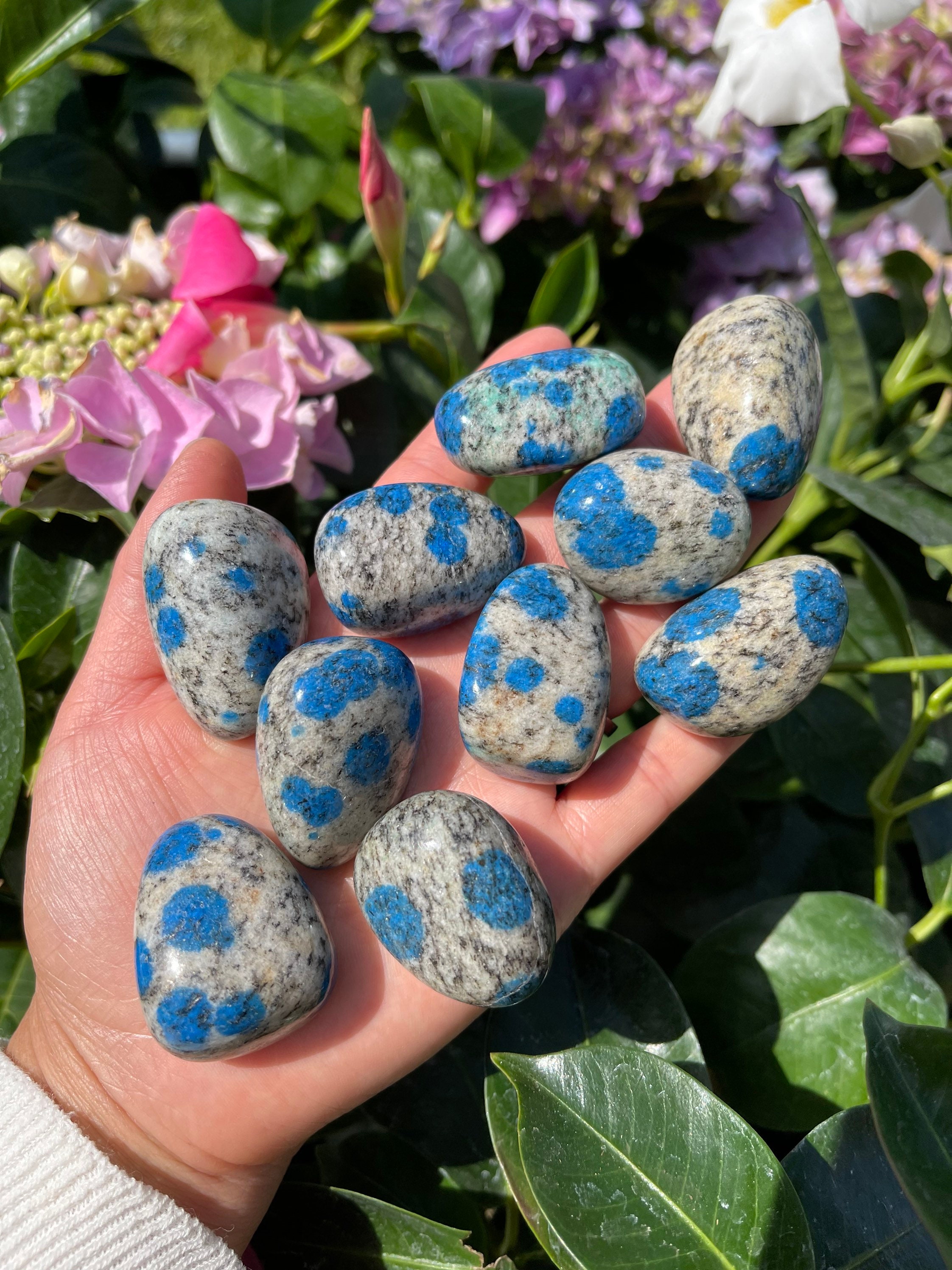 K2 Jasper: Granite Azurite Stone - Third Eye Chakra - Etsy