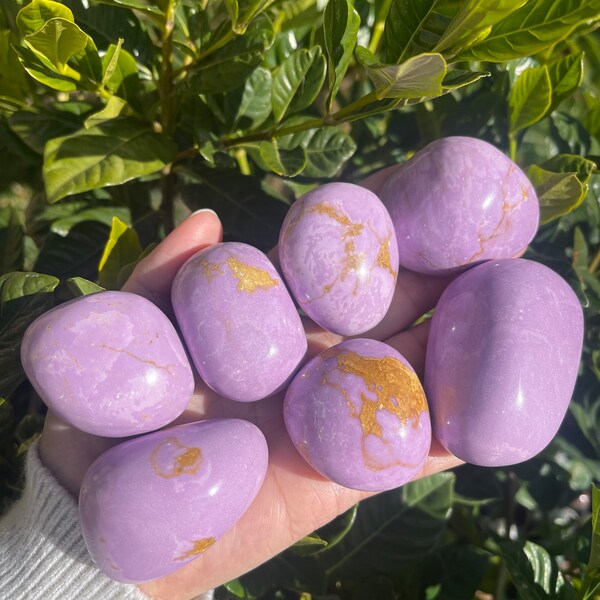 Large Phosphosiderite Tumble Stones - High Quality Phosphosiderite - Healing crystals and Stones