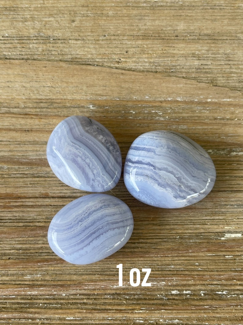 1 OZ Blue Lace Agate image 2