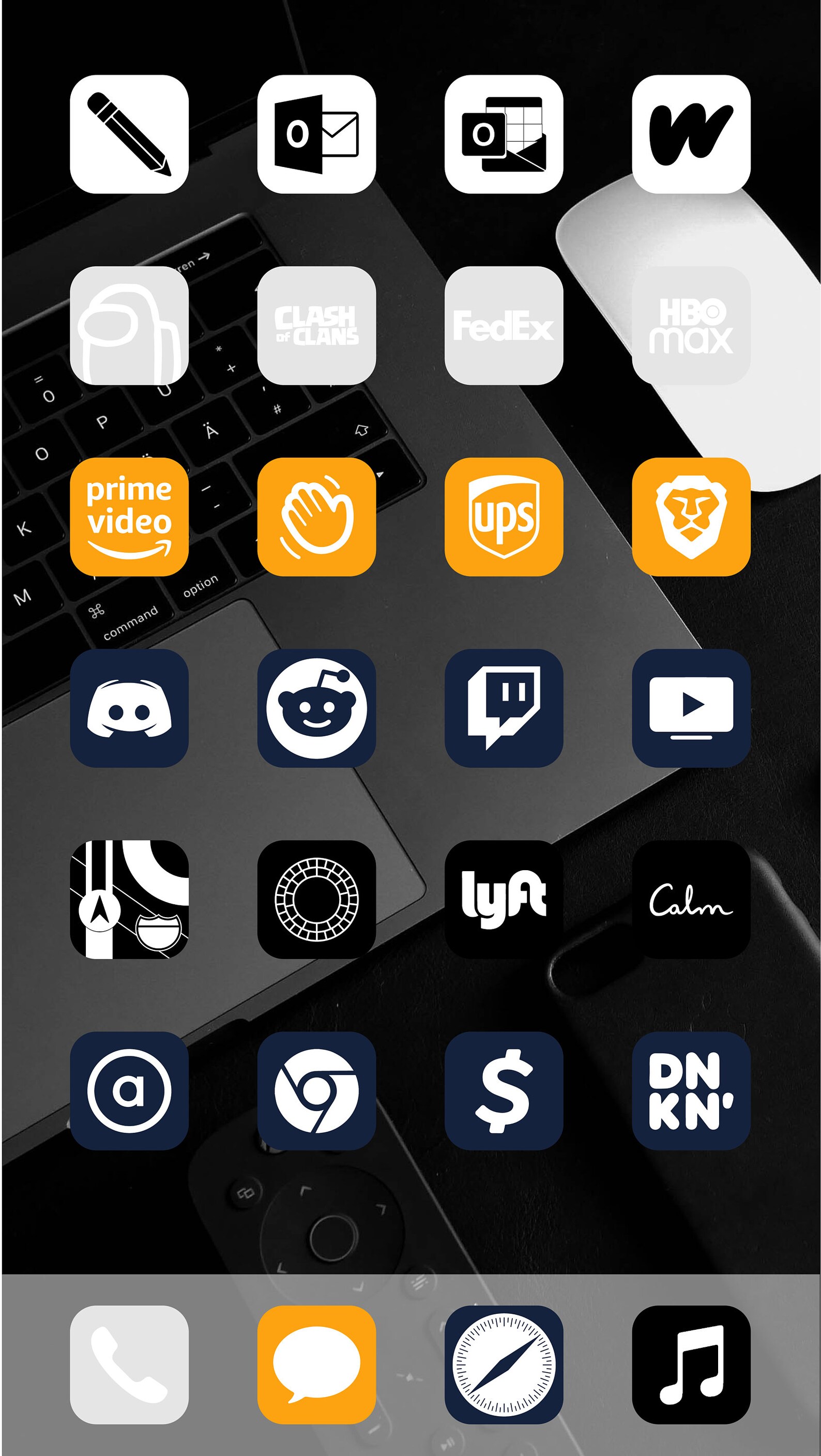 Aesthetic Ios 14 App Icons Pack 108 Icons 5 Colors Etsy