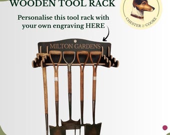 BELLE VOUS 4 Pezzi Porta Attrezzi Giardino - 40,5 Cm - Organizer - Foto 2