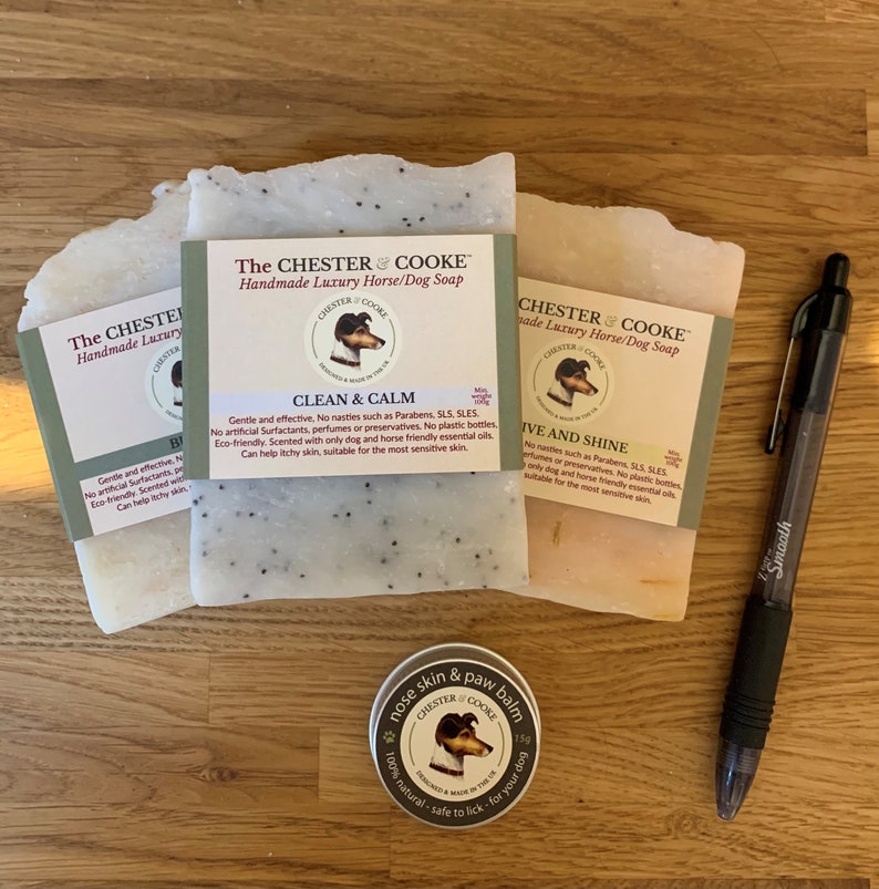 Solid Dog Shampoo Bar Set Dog Pamper Set Dog Owners Gift Set Etsy