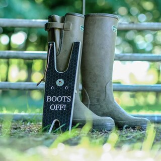 Snail Boot Jack AB Tools In Ghisa – Togli Scarpe Senza Piegarti – Stile Rustico, Misura 26x12x7cm