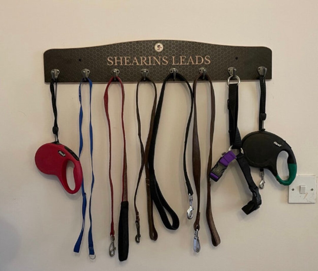 Personalised Dog Lead Hooks Dog Lead Holder Dog Coat Hooks Etsy