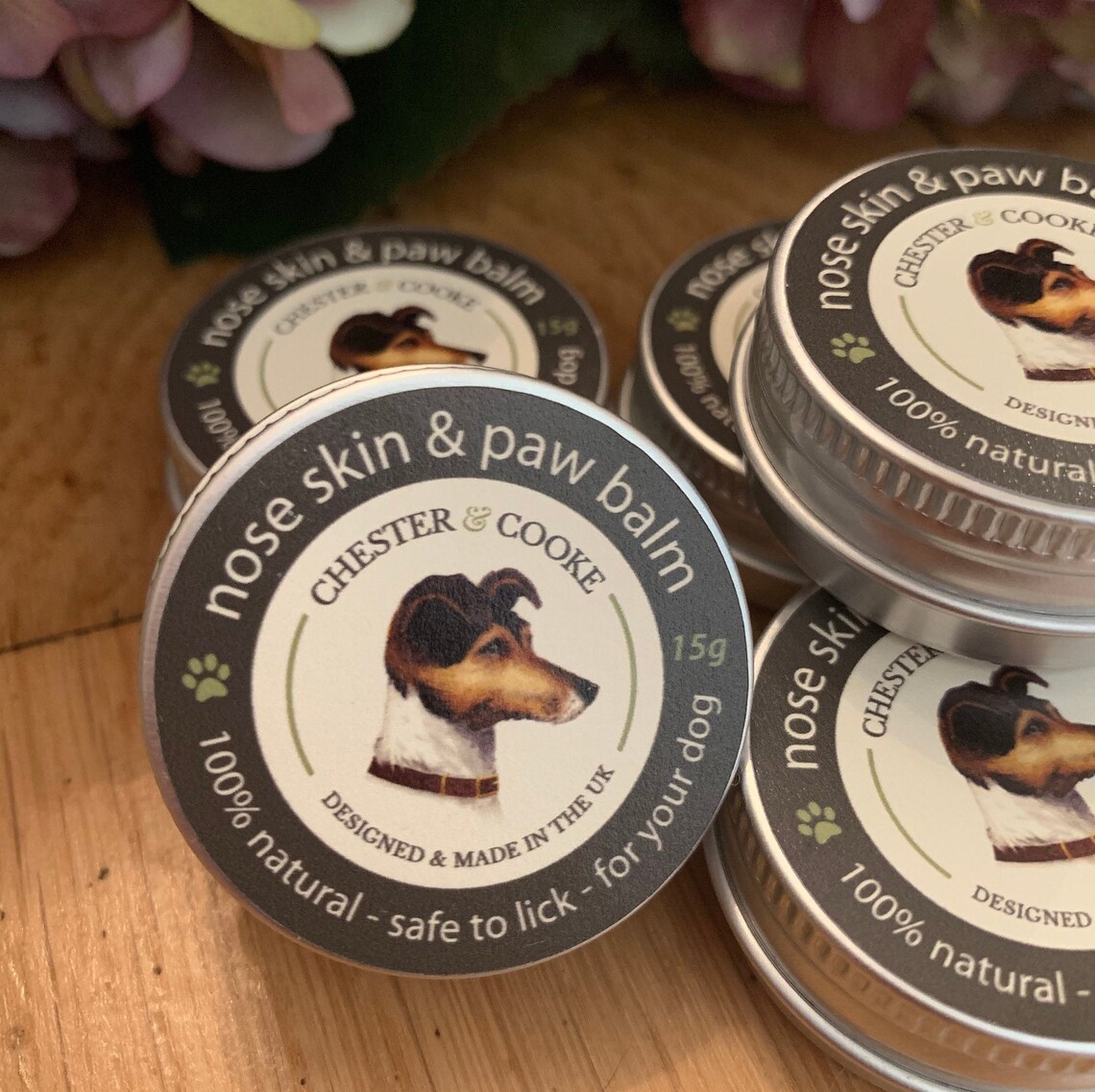 Dog Paw Balm Dog Nose Balm Dog Skin Balm Natural Dog Balm Etsy UK