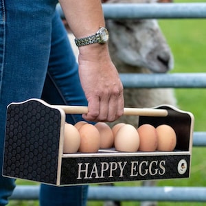 Egg holder, Chicken egg holder, Egg storage rack, Egg basket, egg carrier, wooden egg holder, Egg Rack, Mother's day gift, home decor gift