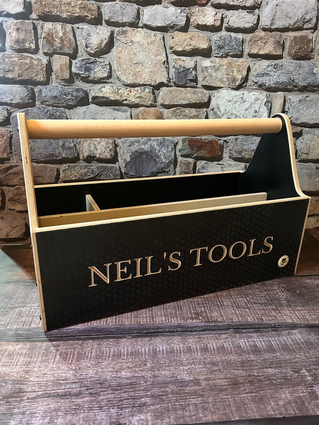 Personalized Wooden Tool Box: Engraved Tool Storage Chest - Etsy