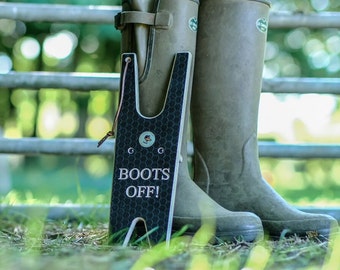 Boot Remover, Valentines Boot Jack, Boot Puller, Shoe remover, Boot Jack, Shooting Country Gift, Dog walkers Gift, Wooden Engraved Boot Jack