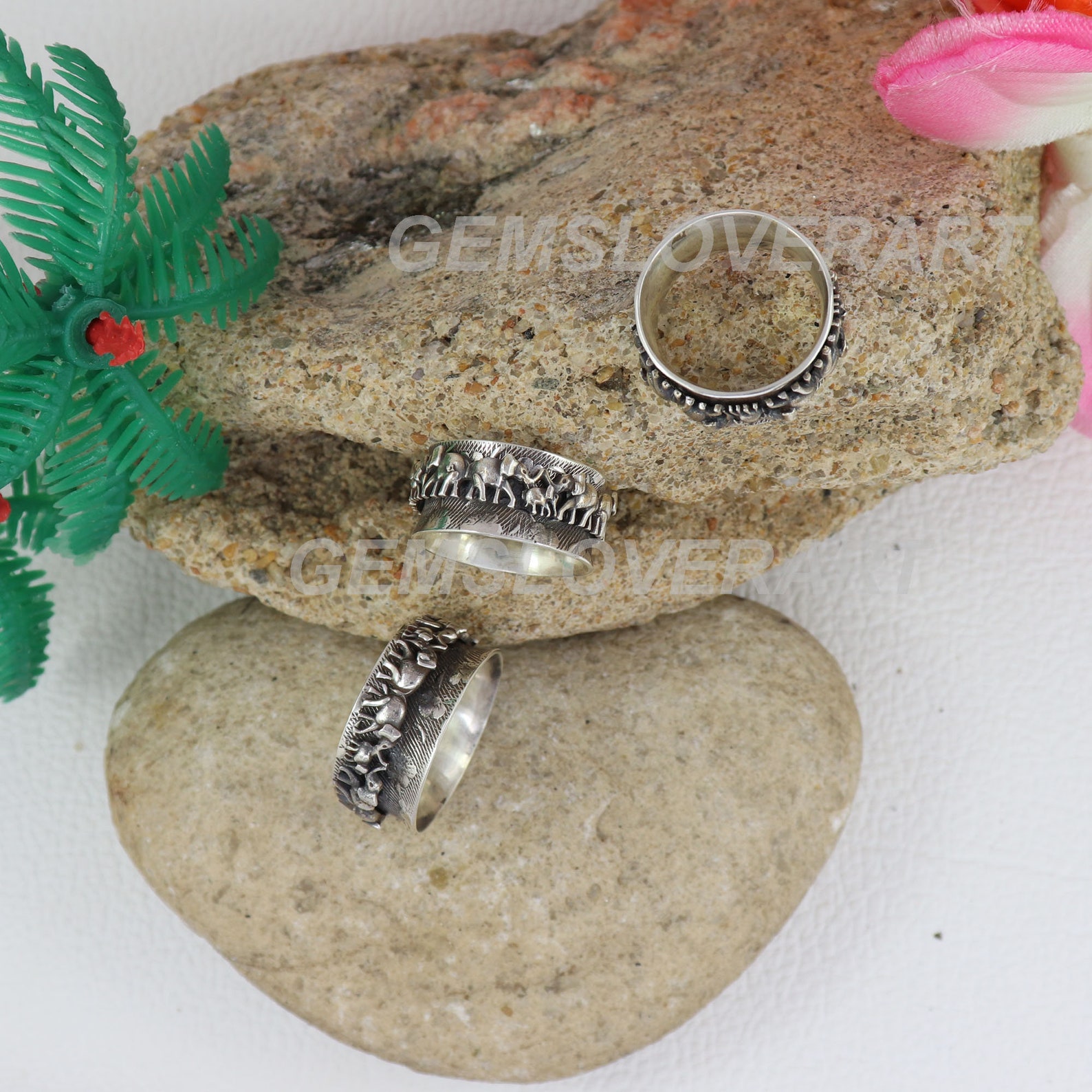 Elephant Spinner Ring Thumb Spinner Ring Spinner Ring 925 Etsy