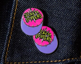 Sock'Em Bopper Pin