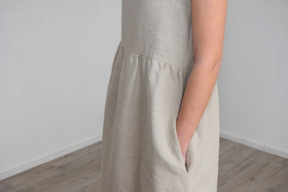 flax linen dress