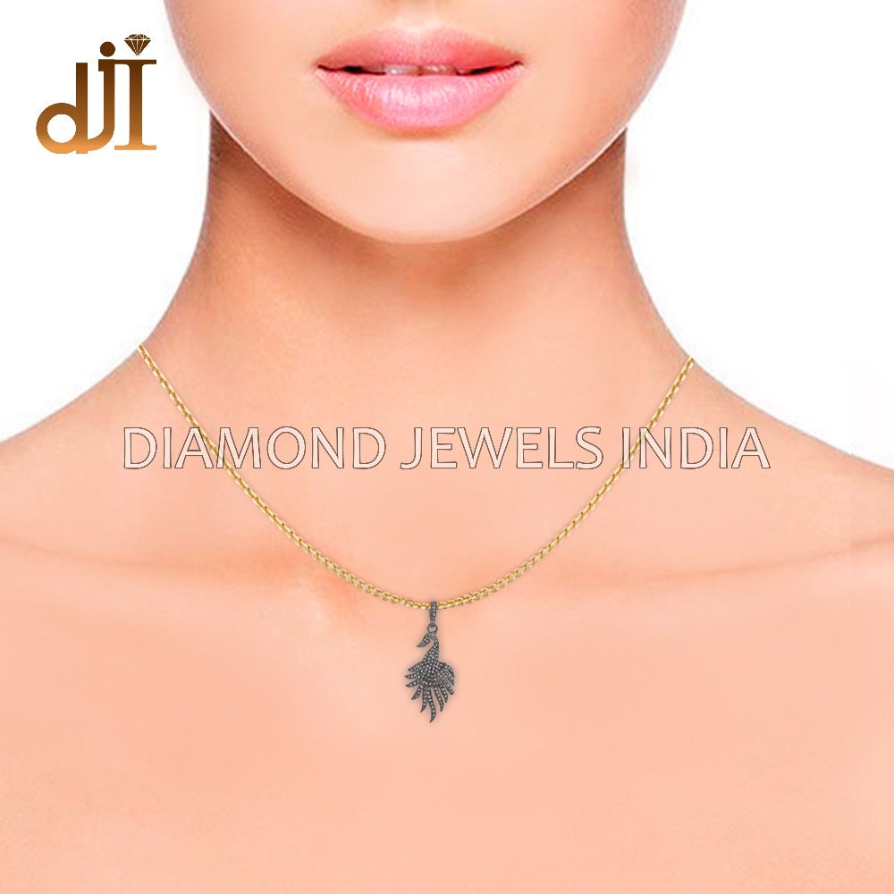 1212 　PLAYBOY プレイボーイ ペンダントダイヤモンド 925 Diamond Playboy - Etsy