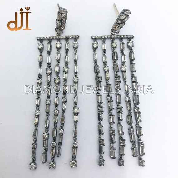 ハンドメイド】タッセル ネックレス シルバー925 ロング タッセル