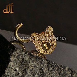 Pave-Diamant-Vorhängeschloss-Charm, Gold-Vermeil-Silber-Anhänger, 925er-Silber-Diamant-Schmuck, Vorhängeschloss-Anhänger, Pave-Diamant-Schmuck, Unisex-Anhänger