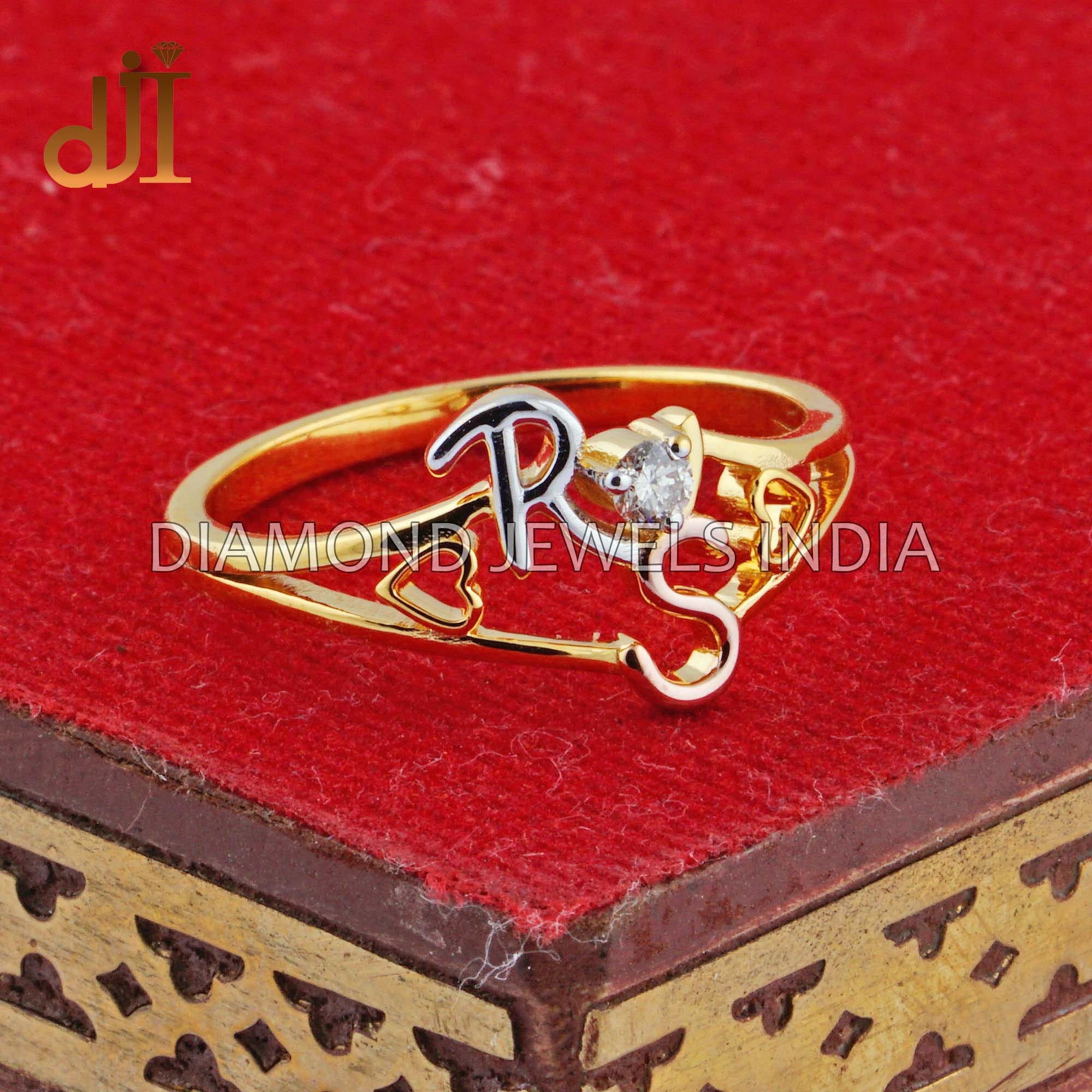 Customized Couple Name Ring - Gifterzz