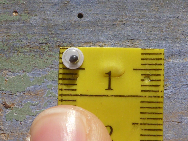 100 Pcs Diameter 5mm Wiggle Eyes Craft Eyes Goggle Eyes