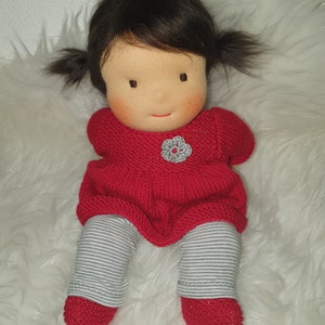 Lucky Mouse "Felicia" rag doll, Waldorf-style rag doll, cuddly doll, baby doll, Waldorf doll